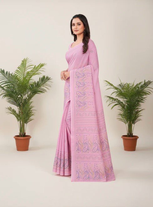 Ritu Cotton Printed Saree - Image 2